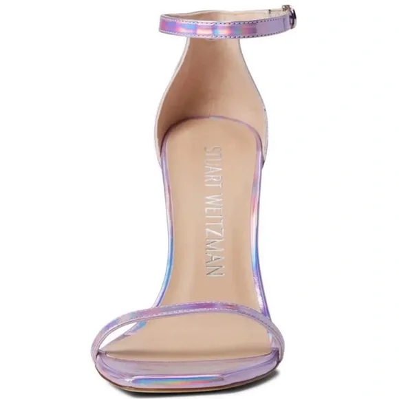 🌹STUART WEITZMAN🌹 Nudistcurve Ankle Strap Sandal Size: 9 - Picture 4 of 12